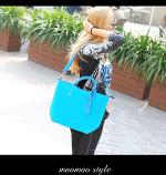 มาใหม่ พร้อมส่ง กระเป๋าMaomao รุ่น M06-171blu กระเป๋าสไตล์เกาหลี นำเข้าของแท้ 100%